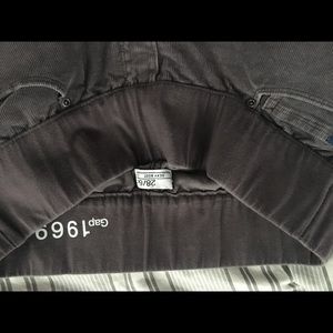 Maternity gap courdoroy